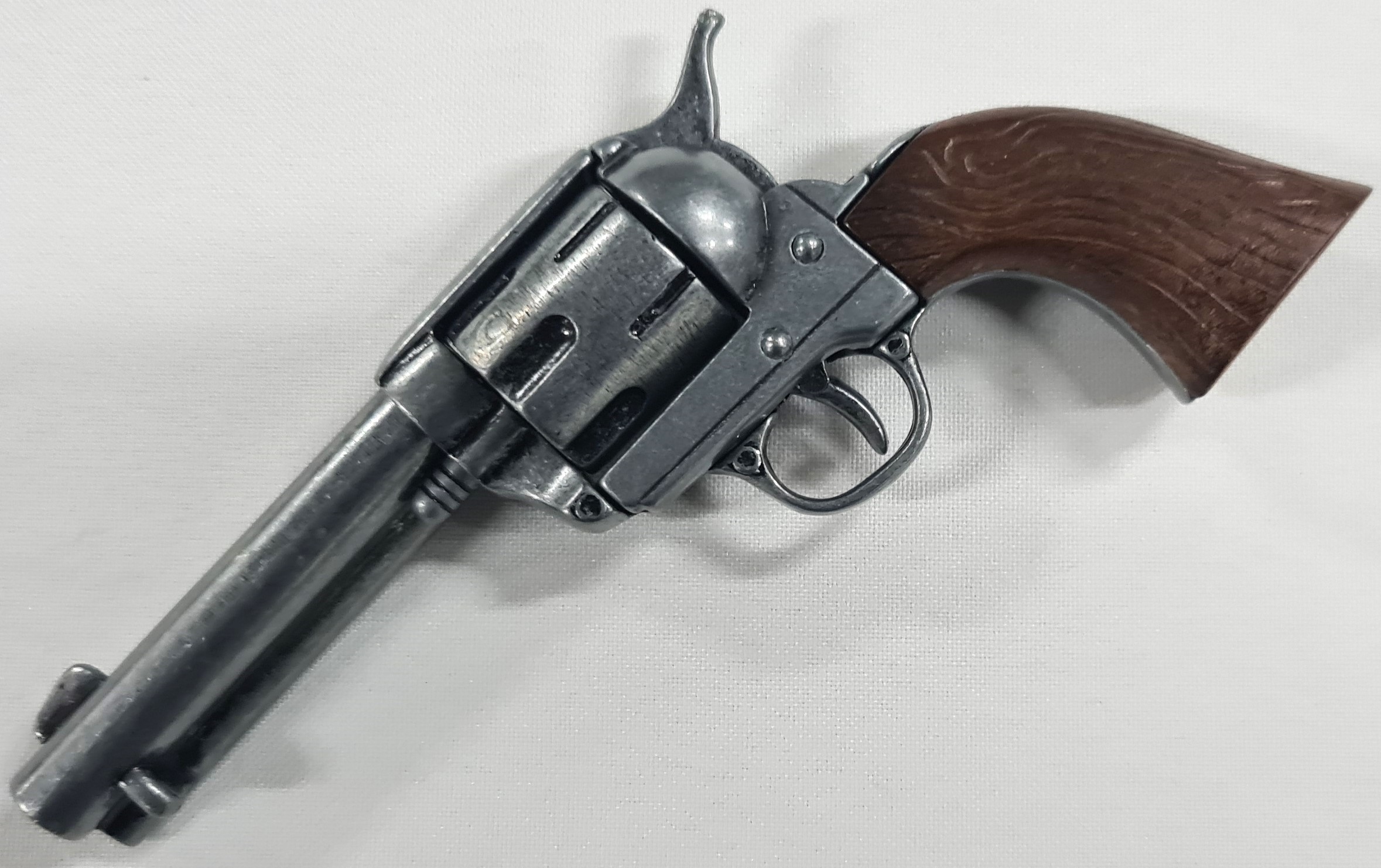 DENIX REPLICA GUN 1873 US QUICK DRAW COLT PEACE MAKER REVOLVER MINATURE PISTOL 2006 - Image 3