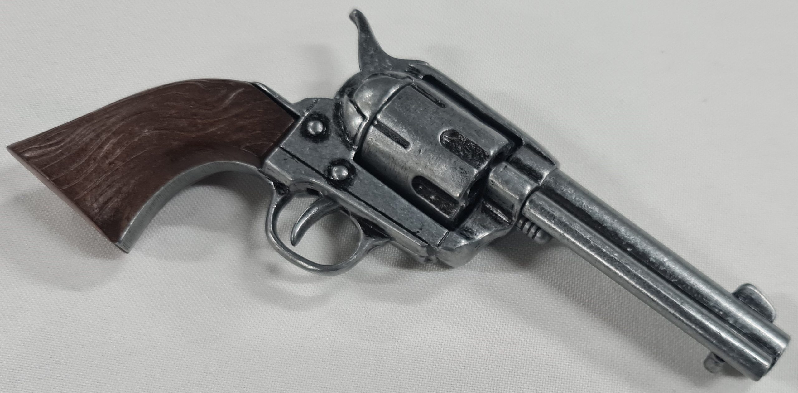 DENIX REPLICA GUN 1873 US QUICK DRAW COLT PEACE MAKER REVOLVER MINATURE PISTOL 2006 - Image 4