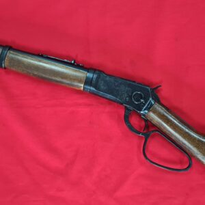 KOLSER WESTERN LEVER ACTION REPLICA MARE'S LEG RIFLE BLACK WITH FAUX WOOD HANDLE & STOCK 1058 IX