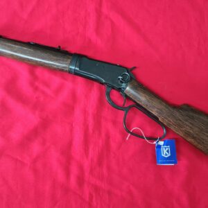 KOLSER WESTERN LEVER ACTION REPLICA RIFLE WINCHESTER CARABINE USA 1892 BLACK WITH FAUX WOOD HANDLE & STOCK - SHORT BARREL