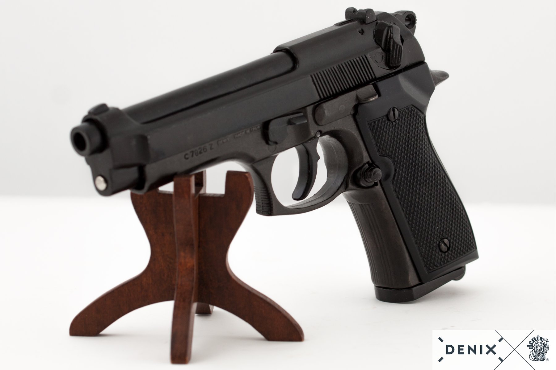M92 BERETTA 9MM MILITARY MODEL REPLICA PISTOL BY DENIX - 1254 - Image 2