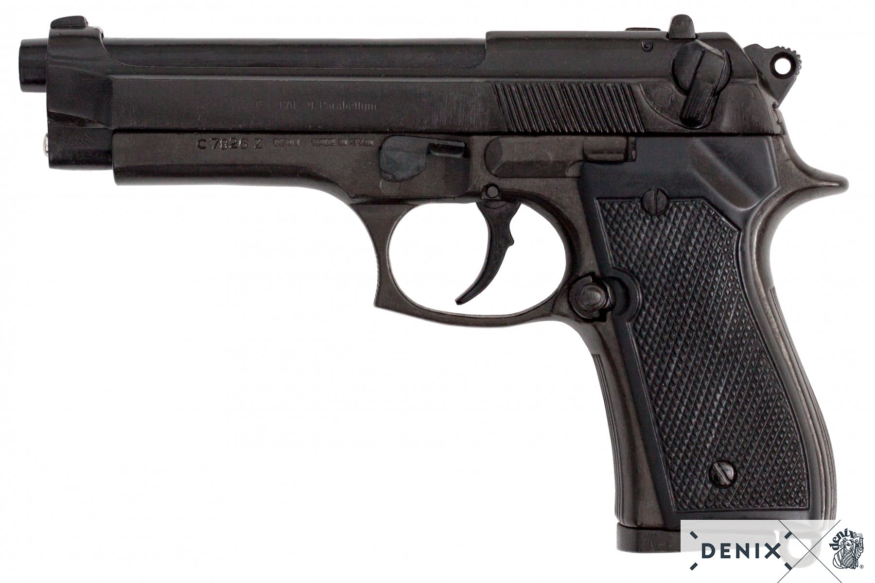 M92 BERETTA 9MM MILITARY MODEL REPLICA PISTOL BY DENIX - 1254 - Image 7
