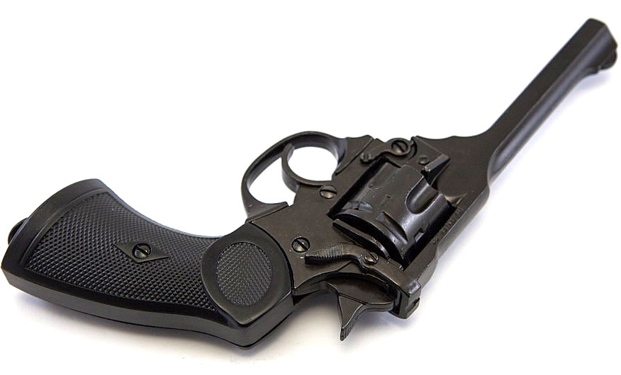 REPLICA WW1 WW2 BRITISH & AUSTRALIAN WEBLEY SERVICE PISTOL BY DENIX - 1119 - Image 5