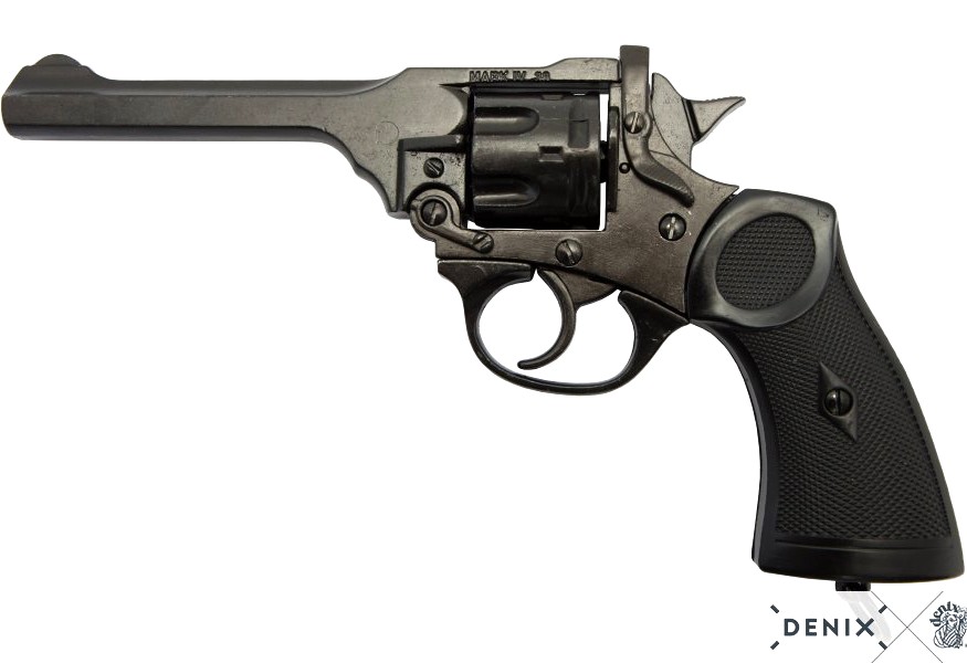 REPLICA WW1 WW2 BRITISH & AUSTRALIAN WEBLEY SERVICE PISTOL BY DENIX - 1119 - Image 4