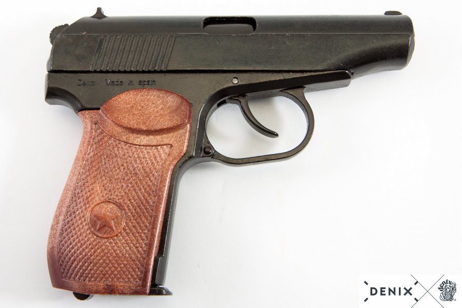 DENIX REPLICA MAKAROV PM PISTOL RUSSIA 1955 COLD WAR - 1112