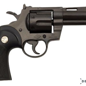 DENIX REPLICA GUN COLT PYTHON 357 MAGNUM REVOLVER PISTOL 4 INCH MODEL - 1051
