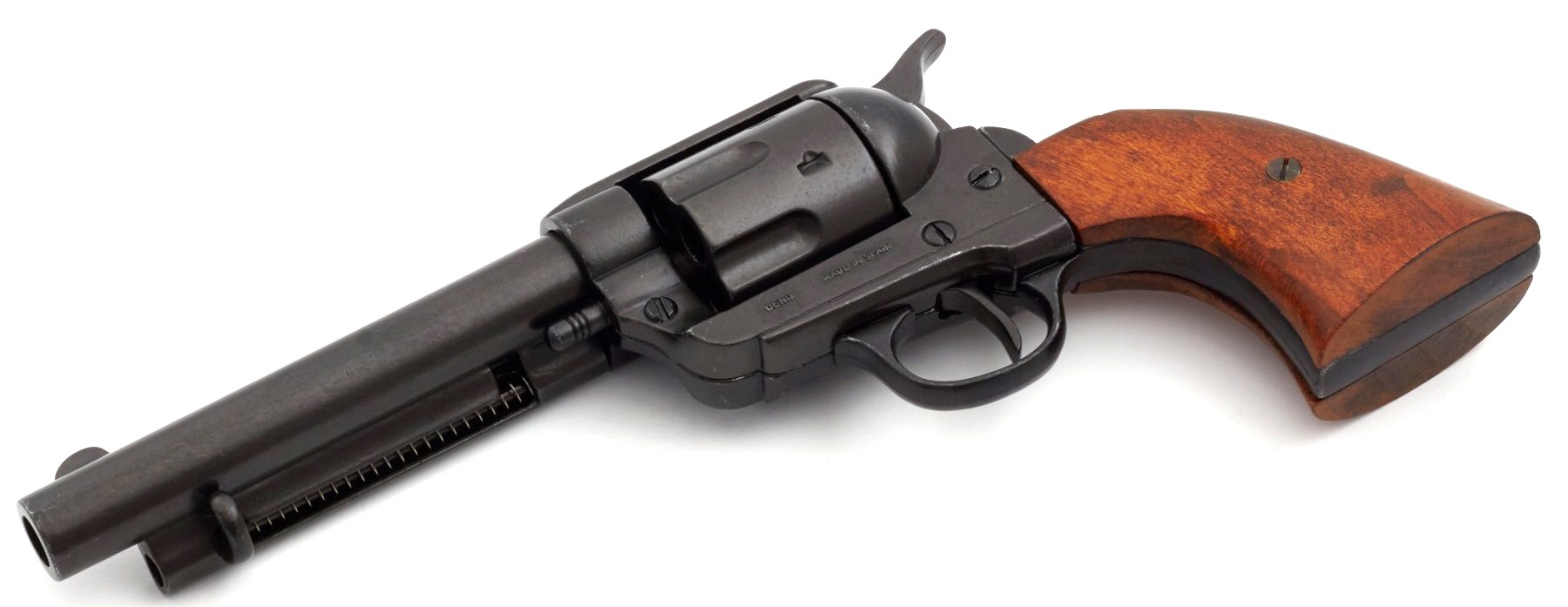 DENIX REPLICA GUN 1873 QUICK DRAW COLT PEACE MAKER REVOLVER PISTOL IN BLACK - 1186/N - Image 7