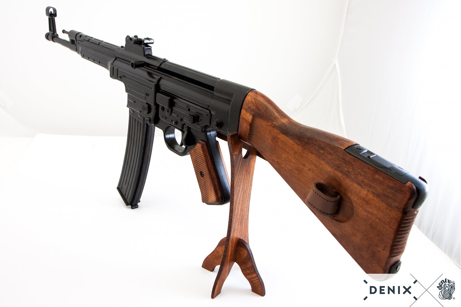 DENIX WW2 REPLICA GERMAN STG 44 SUB MACHINE GUN ASSAULT RIFLE - 1125C - Image 4