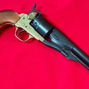 REPLICA DENIX US CIVIL WAR 1860 ARMY COLT REVOLVER BALL N CAP PISTOL Black & Brass 1007/L