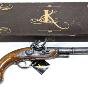 KOLSER REPLICA 1800s BRITISH LUCKNOW FLINTLOCK PISTOL 1113