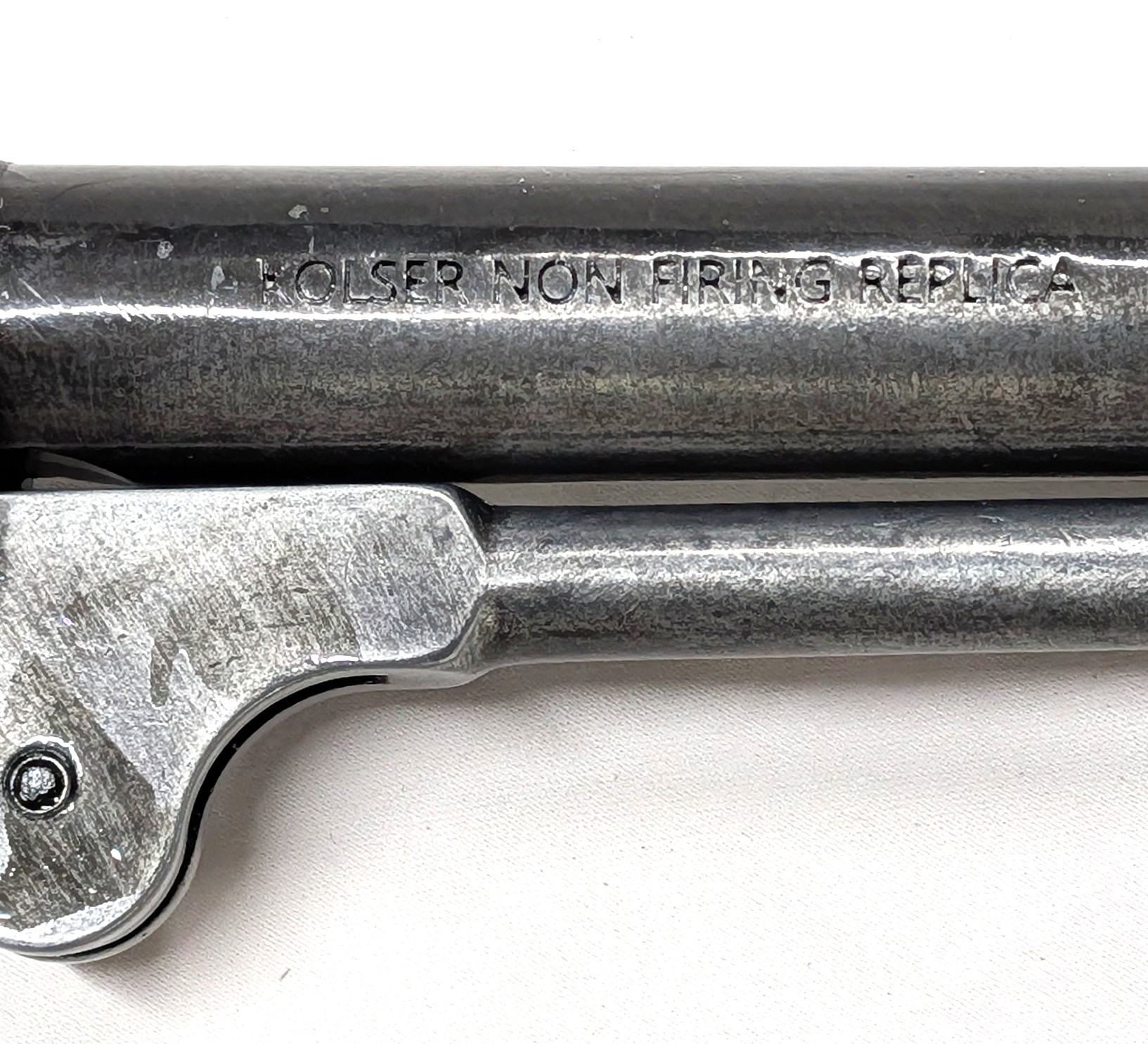 US Western Confederate 1862 Colt Navy revolver .36 pistol in polished grey metal with gift box by Kolser 8750-W - Image 7