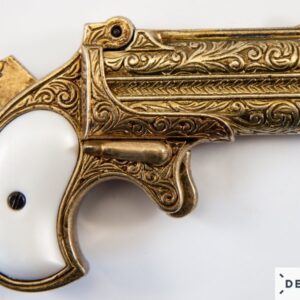 DENIX 1850 PERCUSSION CAP PISTOL DERINGER HANDGUN 1262/L